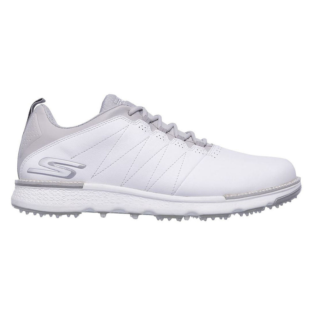 Skechers Men's Go Golf Elite V3 SP Golf Shoes - White/Gray - Maple